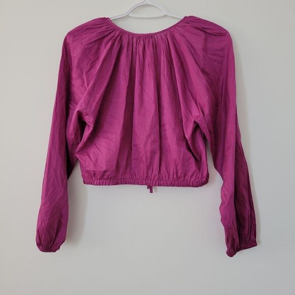 NWOT Rails Katia Lonf Sleeve Top in Berry - Picture 7 of 7